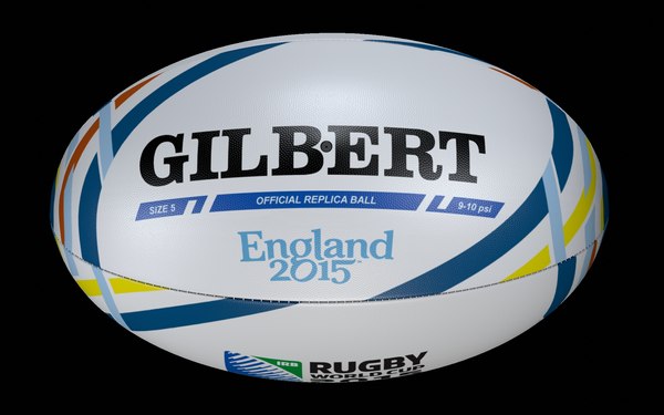 3d photorealistic rwc 2015 ball model