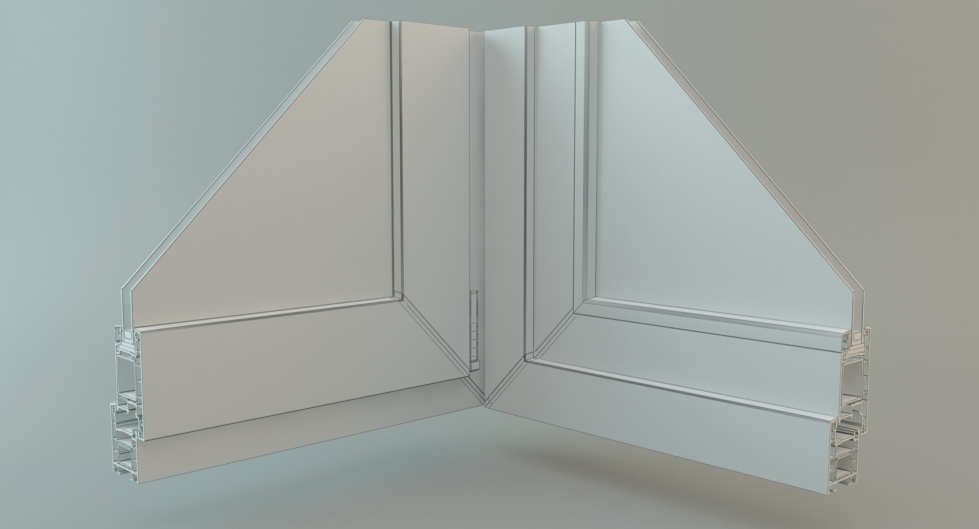 Pvc Window Profile Lighting 3D Model - TurboSquid 1273737