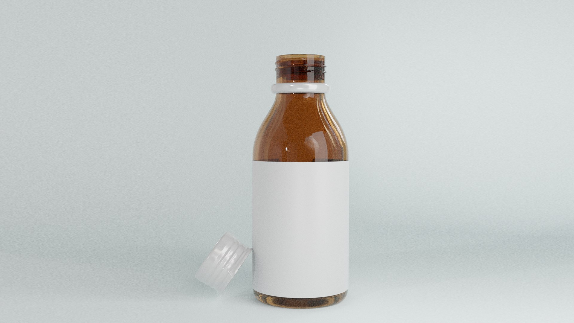 Medical Syrup Bottle 3D Model 3D TurboSquid 2142172