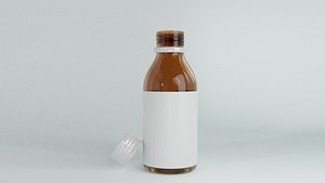 Medical Syrup Bottle