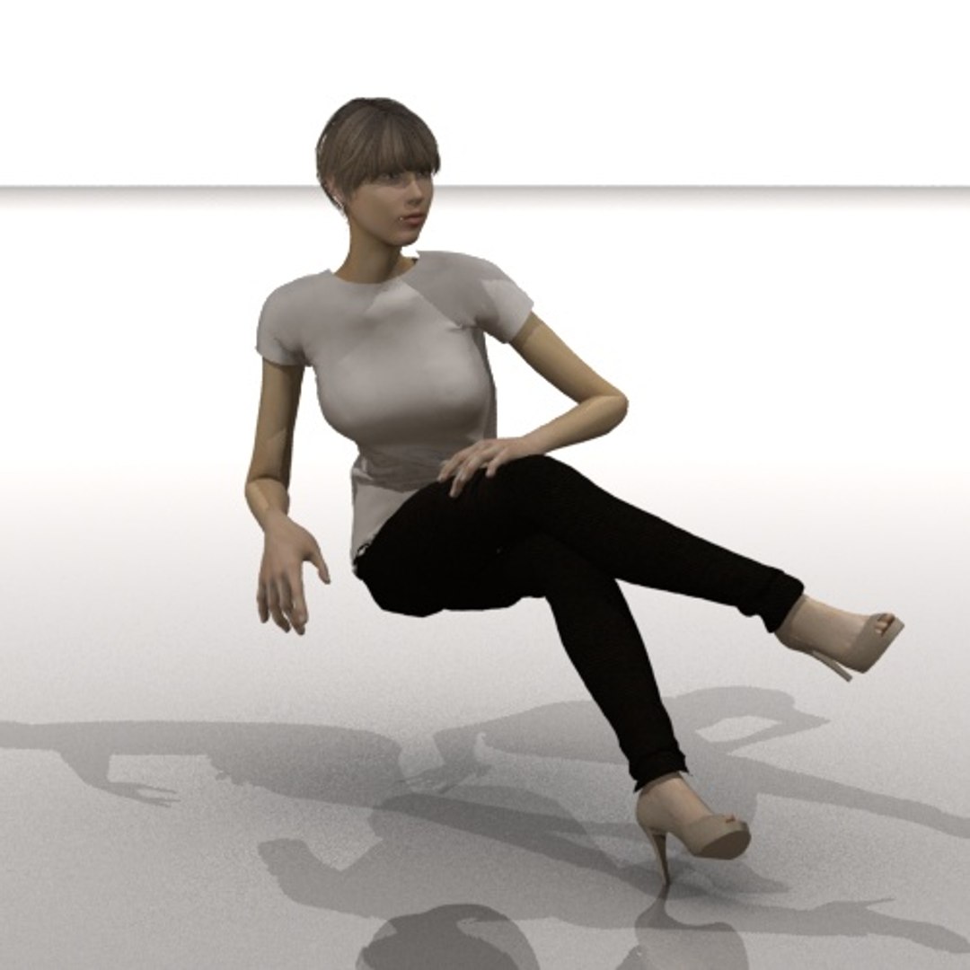alice woman 3d model
