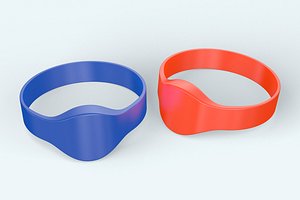 3D model Silicone Wristbands