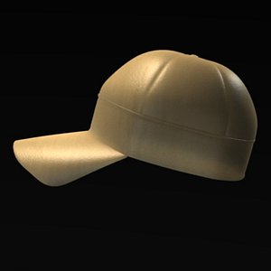 3d model hat summer