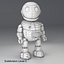 Friendly little Robot, rigged