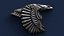 Eagle Bas-Relief 3D Model