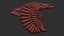 Eagle Bas-Relief 3D Model