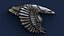 Eagle Bas-Relief 3D Model