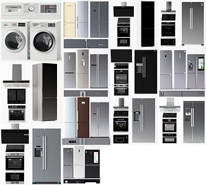 Set of kitchen appliances 63 pieces