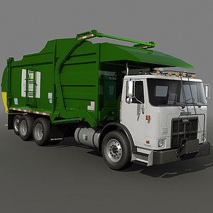 Garbage truck front loader