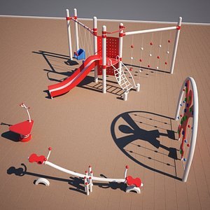 playground play 3d model