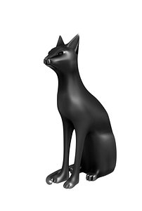 Egypt cat statue
