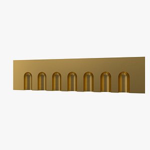 3D Plaster Decorative Bow DS429