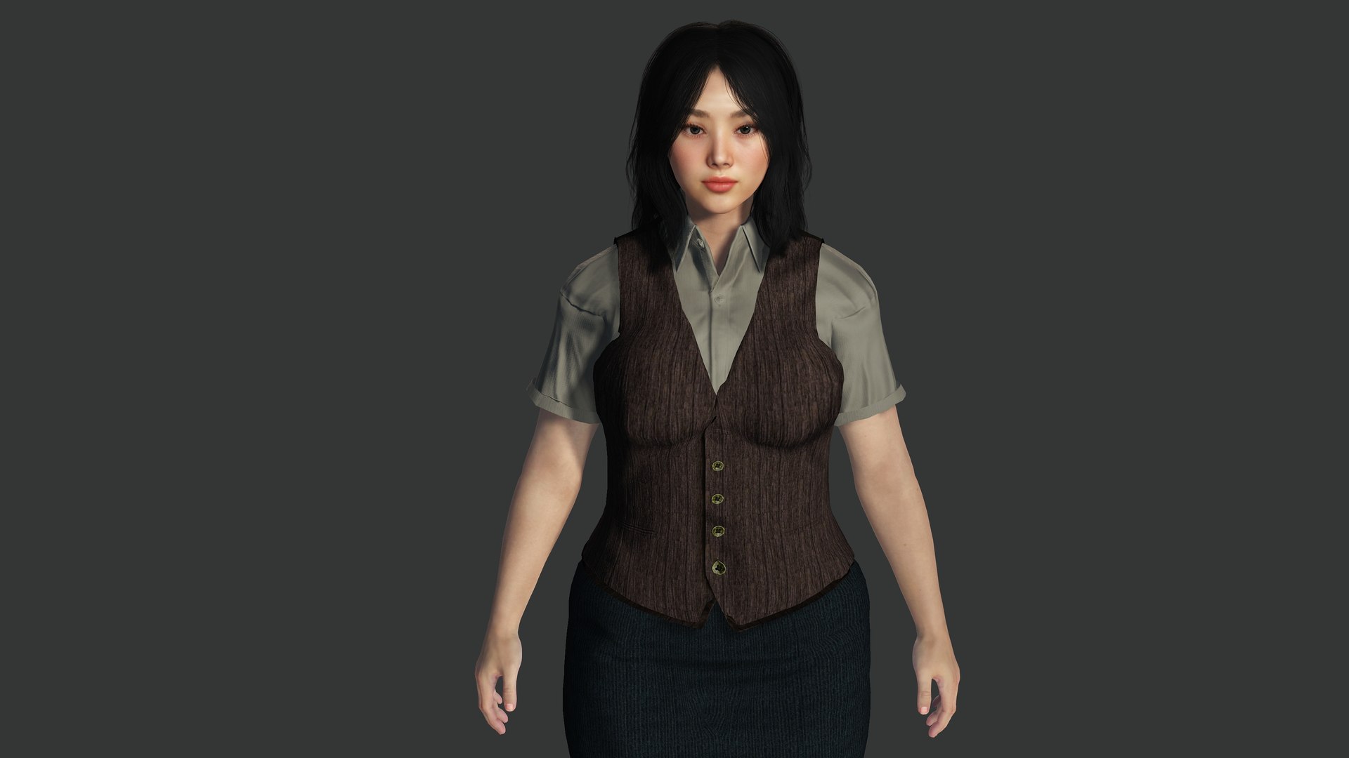 AAA 3D REALISTIC ASIAN CHARACTER-JAPANESE TEACHER OFFICE WORKER 3D model https://p.turbosquid.com/ts-thumb/qB/RNKQPn/Fz/5/jpg/1719904243/1920x1080/fit_q87/8100810834c9e7e102aec728a367532337f4a9ee/5.jpg