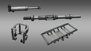 3D mechanical parts model