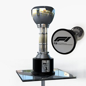 Formula1 Japanese GP Trophy Award - Realistic PBR cinematic