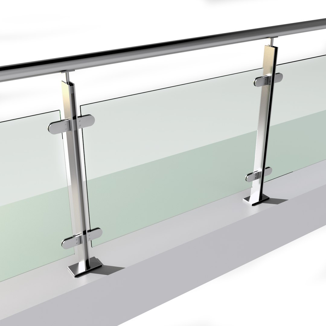 Railing Pack 3d - Turbosquid 1361360