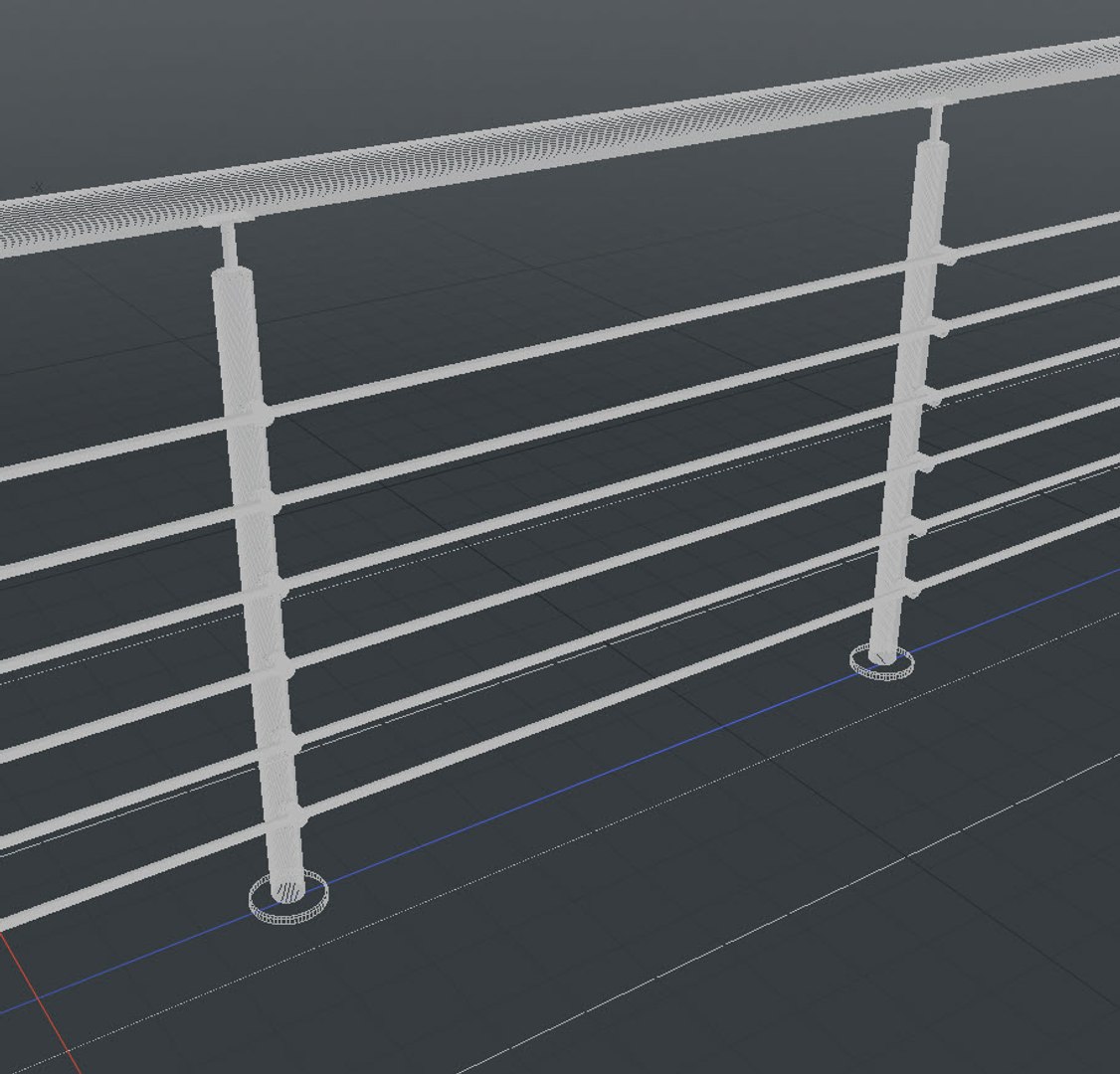 Railing Pack 3D - TurboSquid 1361360