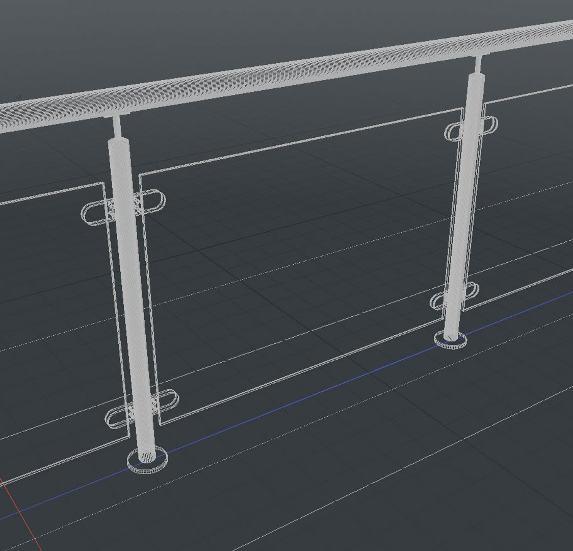 Railing Pack 3D - TurboSquid 1361360