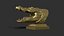 3D Crocodile head