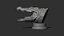 3D Crocodile head