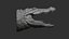 3D Crocodile head