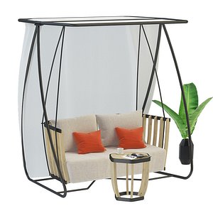 collections swing porch small 3D