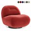 Fauteuil d'appoint pivotant Otis