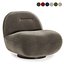 Fauteuil d'appoint pivotant Otis