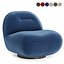 Fauteuil d'appoint pivotant Otis
