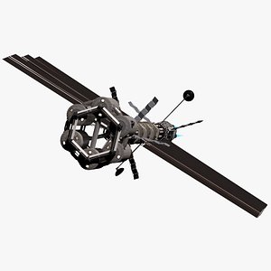 3D spacecraft mars model