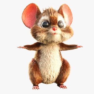 3D Cartoon Mouse