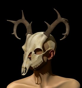 halloween mask 3d model