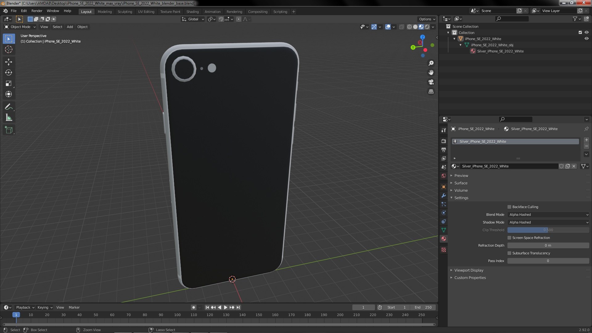 iPhone SE 2022 White 3D model https://p.turbosquid.com/ts-thumb/qB/va2XDK/3N/iphonese2022whitevray3dmodel028/jpg/1650440190/1920x1080/fit_q87/b77d898e5971bfc4a11491abf7f8cfe9a14dadd0/iphonese2022whitevray3dmodel028.jpg