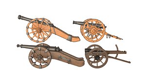 3D Field cannon collection