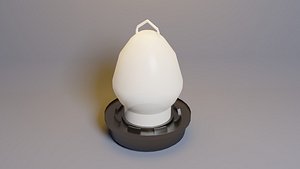 3D model bird water