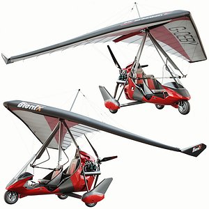 tanarg 912 ultralight 3D model