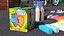 Bulk Sidewalk Chalk Crayola 3D model