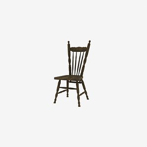 3D chair farmhouse
