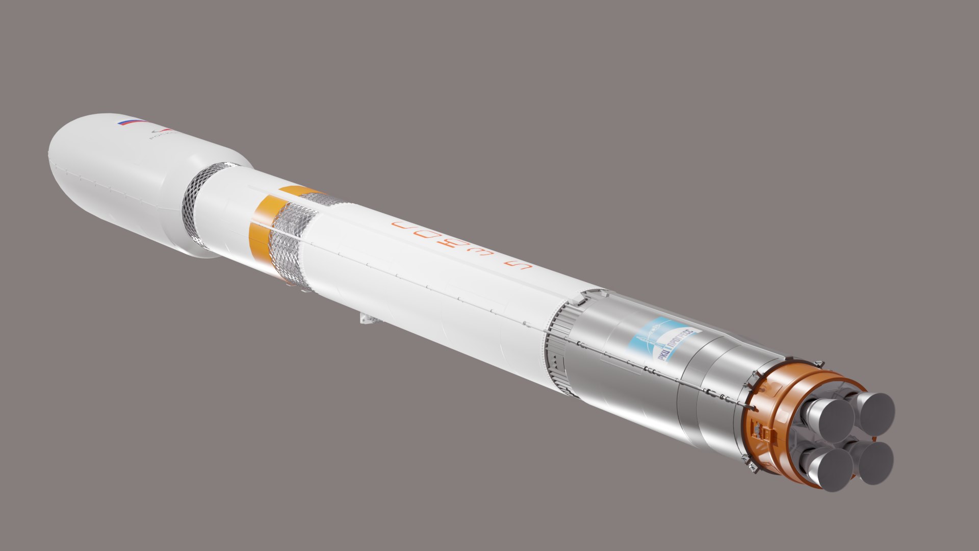Souz-5 3D Model - TurboSquid 1766519