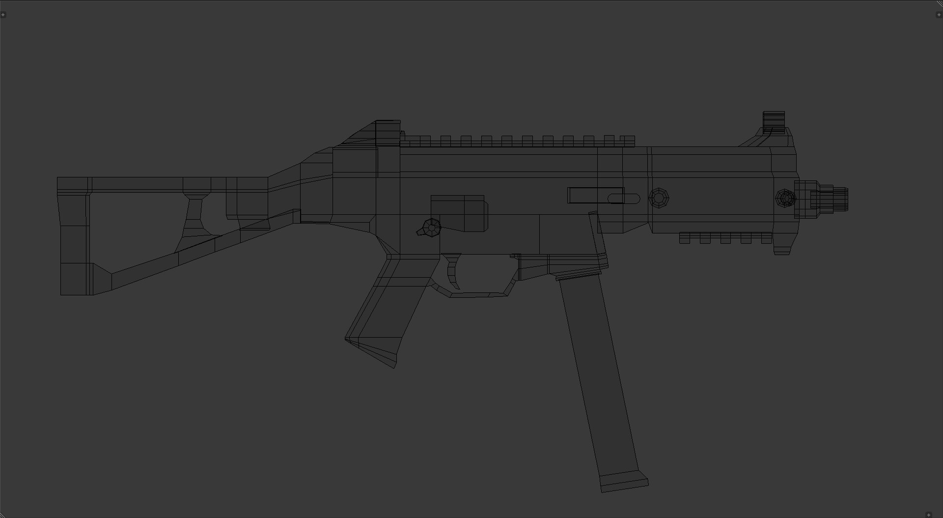 3D universal machine gun - - TurboSquid 1276759