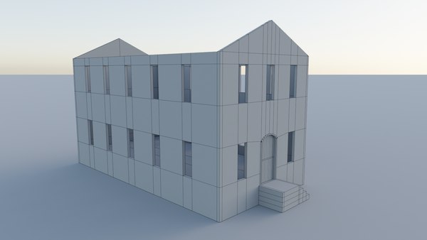 3d Model Brick Warehouse - Turbosquid 1679259