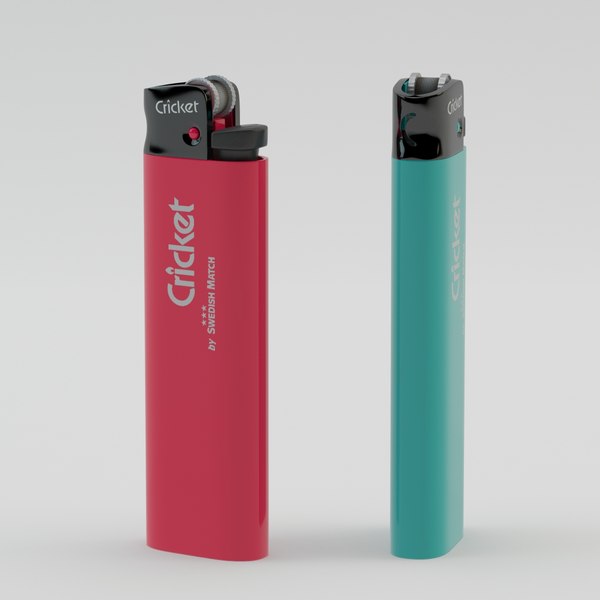 cricket cigarette lighter 3d 3ds cigarette lighter cricket