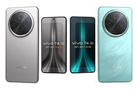Vivo T4 Emerald Blaze And Phantom Grey Low Poly