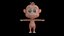 Asset - Modèle 3D de dessin animé - Animal - Singe - Rig