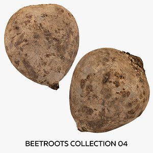 Beetroots Collection 04 - 2 models RAW Scans 3D model