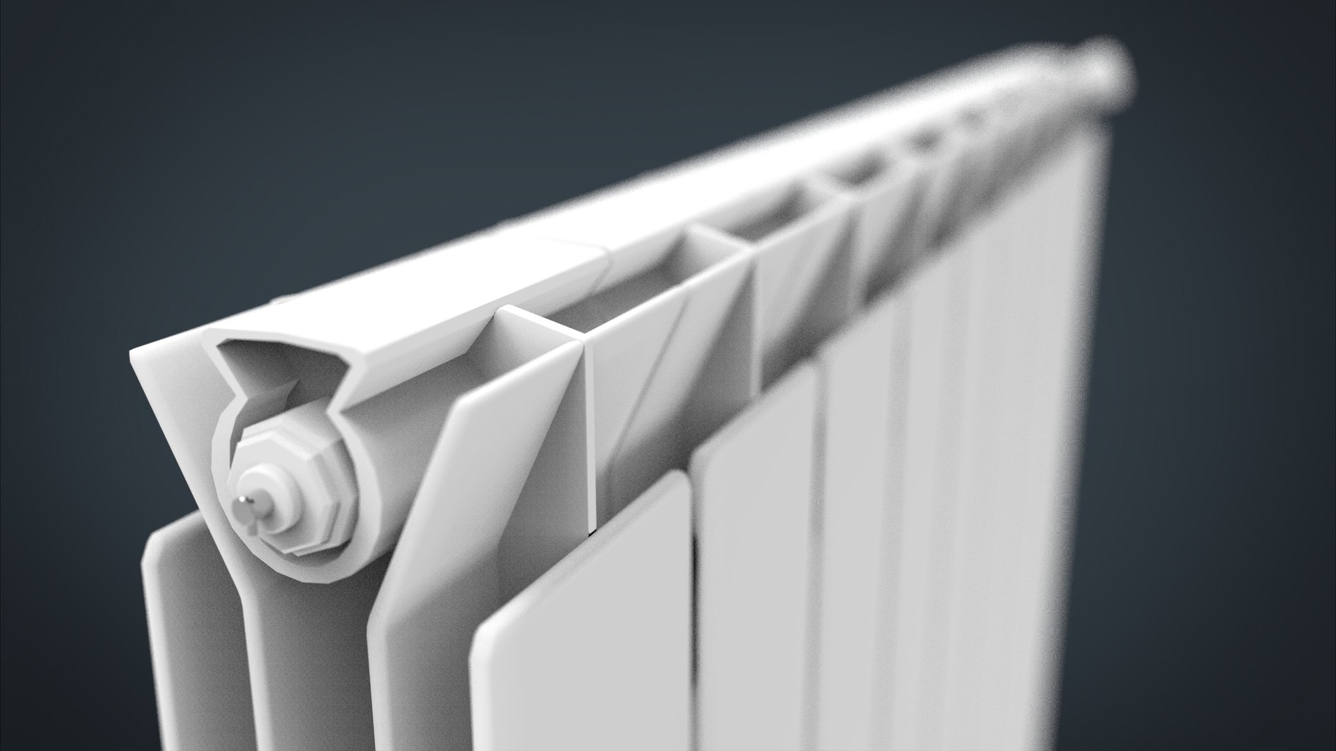 Radiator 3d Obj