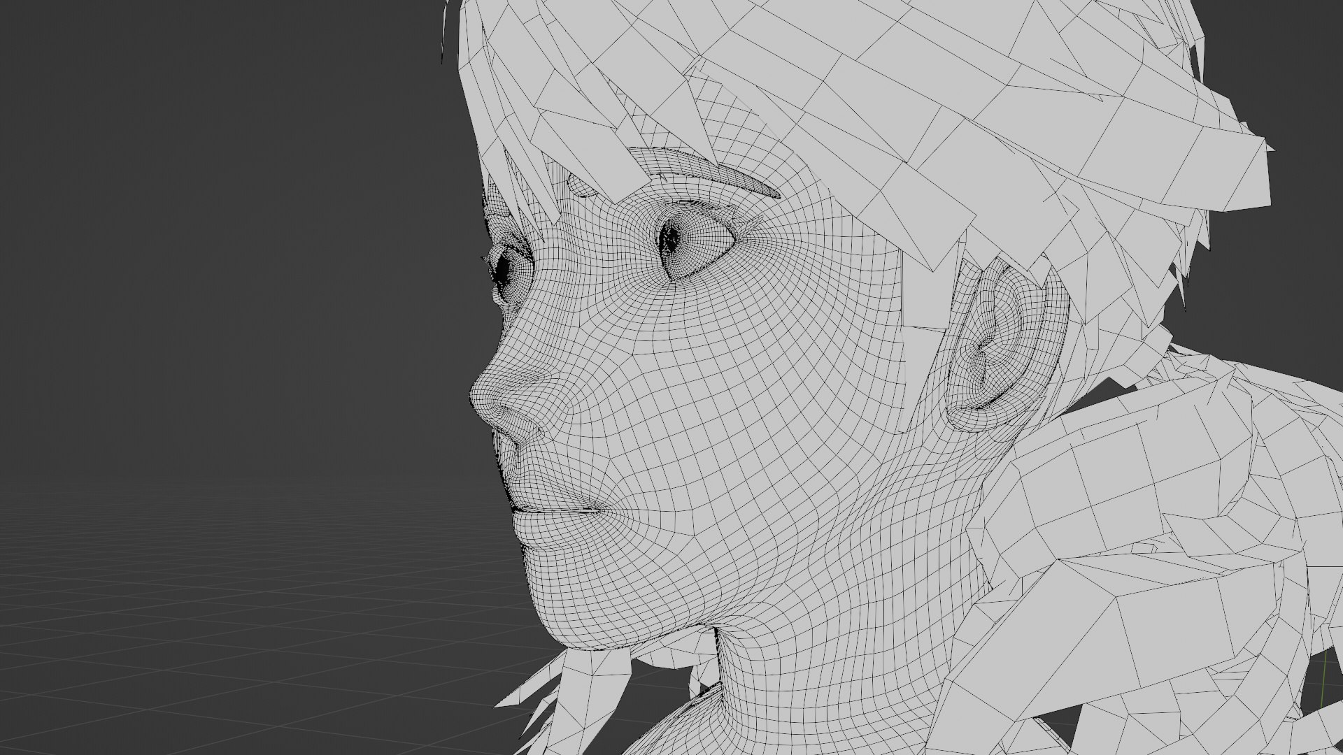 3D Female Girl Charactor - TurboSquid 2117481