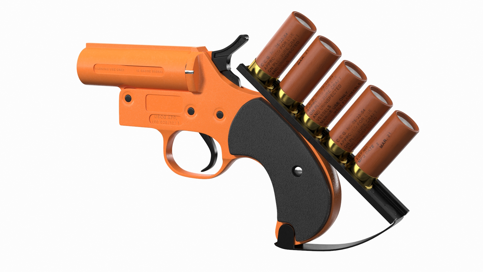Flare gun Pistol Caliber Signal, pistol transparent background PNG clipart