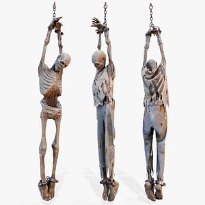 3D model Human corpse 02