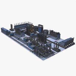 Industrial Area 72 3D model
